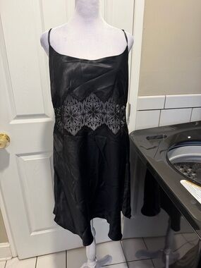 Ginia Black Lace Siena Slip